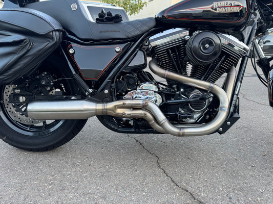 LHC Exhaust - FXR (Evo) - Stainless Steel